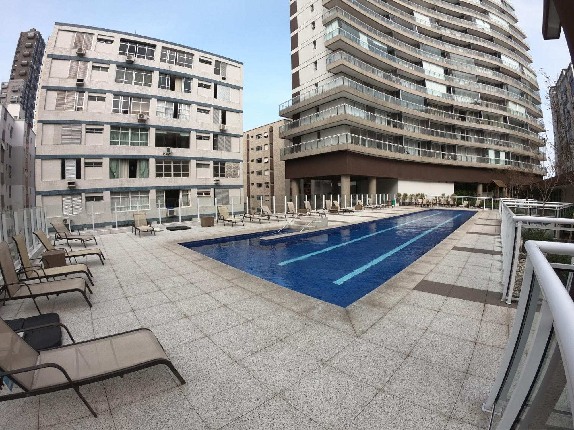 Book Santos Unlimited 817 Elegancia Vista Mar Daire Dış mekan fotoğraf
