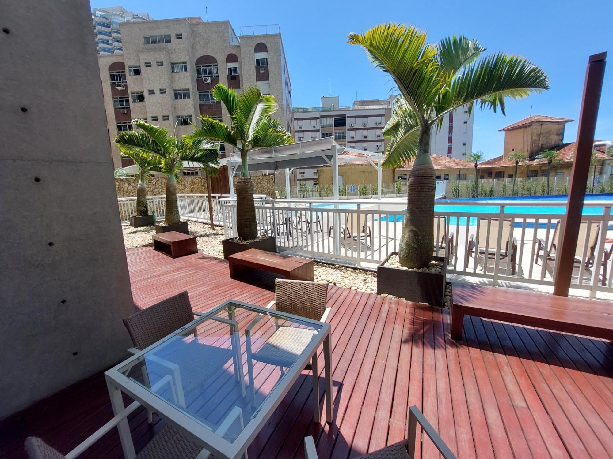Book Santos Unlimited 817 Elegancia Vista Mar Daire Dış mekan fotoğraf