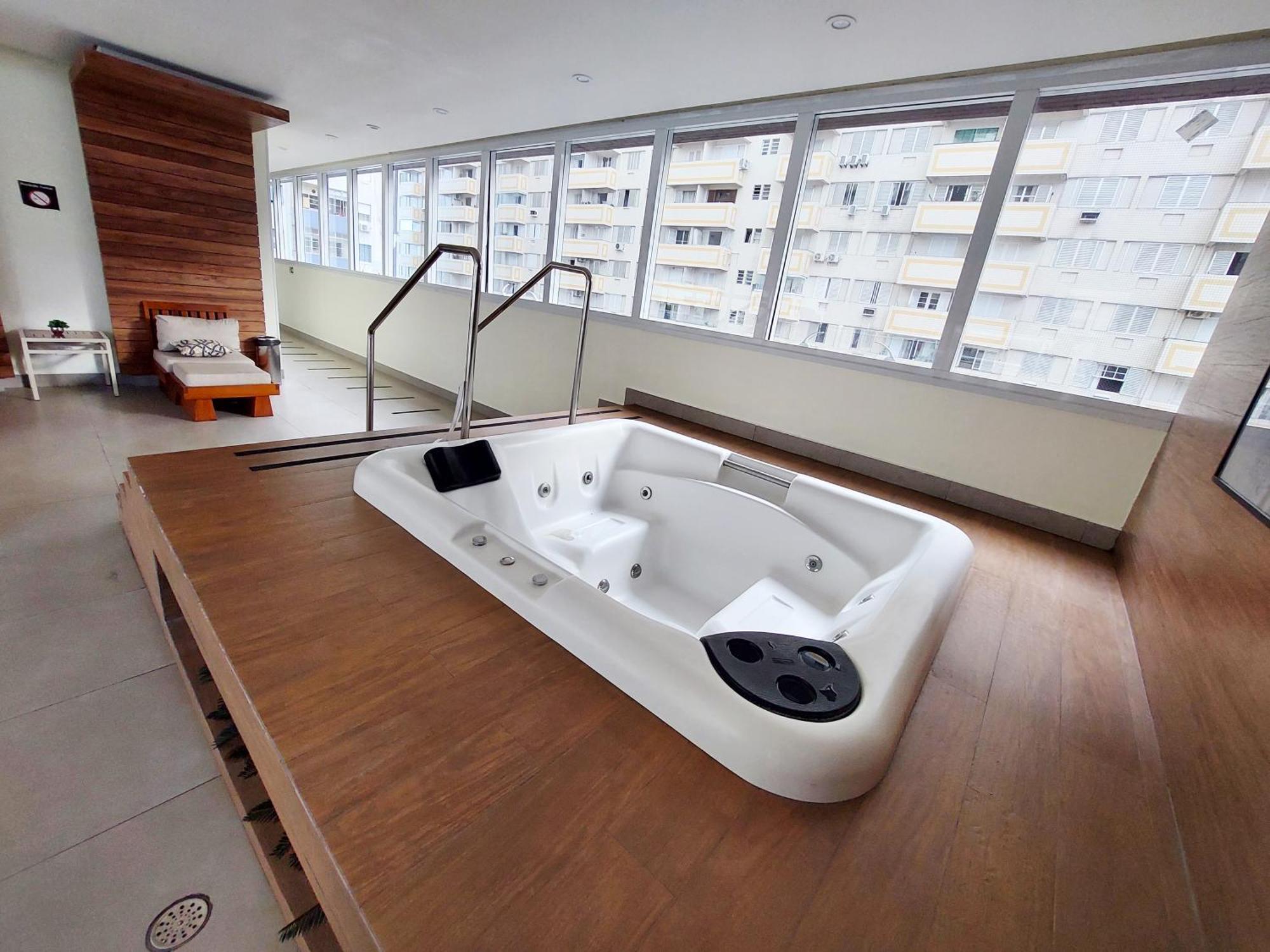 Book Santos Unlimited 817 Elegancia Vista Mar Daire Dış mekan fotoğraf